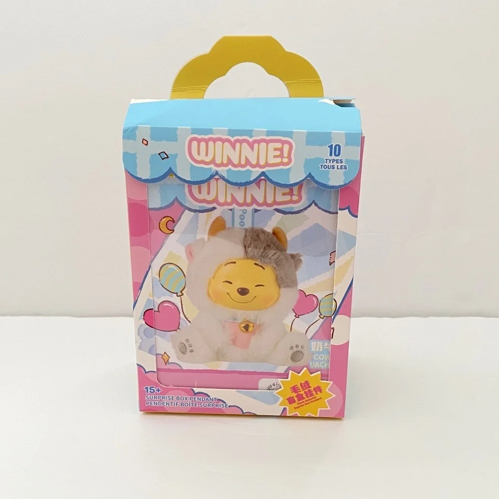 MINISO Disney WINNIE! Authentic Plush Pendant Bag Charm - Confirmed Cow 🐮 - Picture 4 of 8